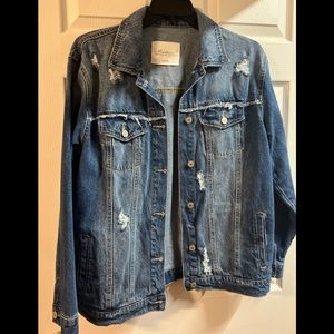 KanCan denim jacket size Large